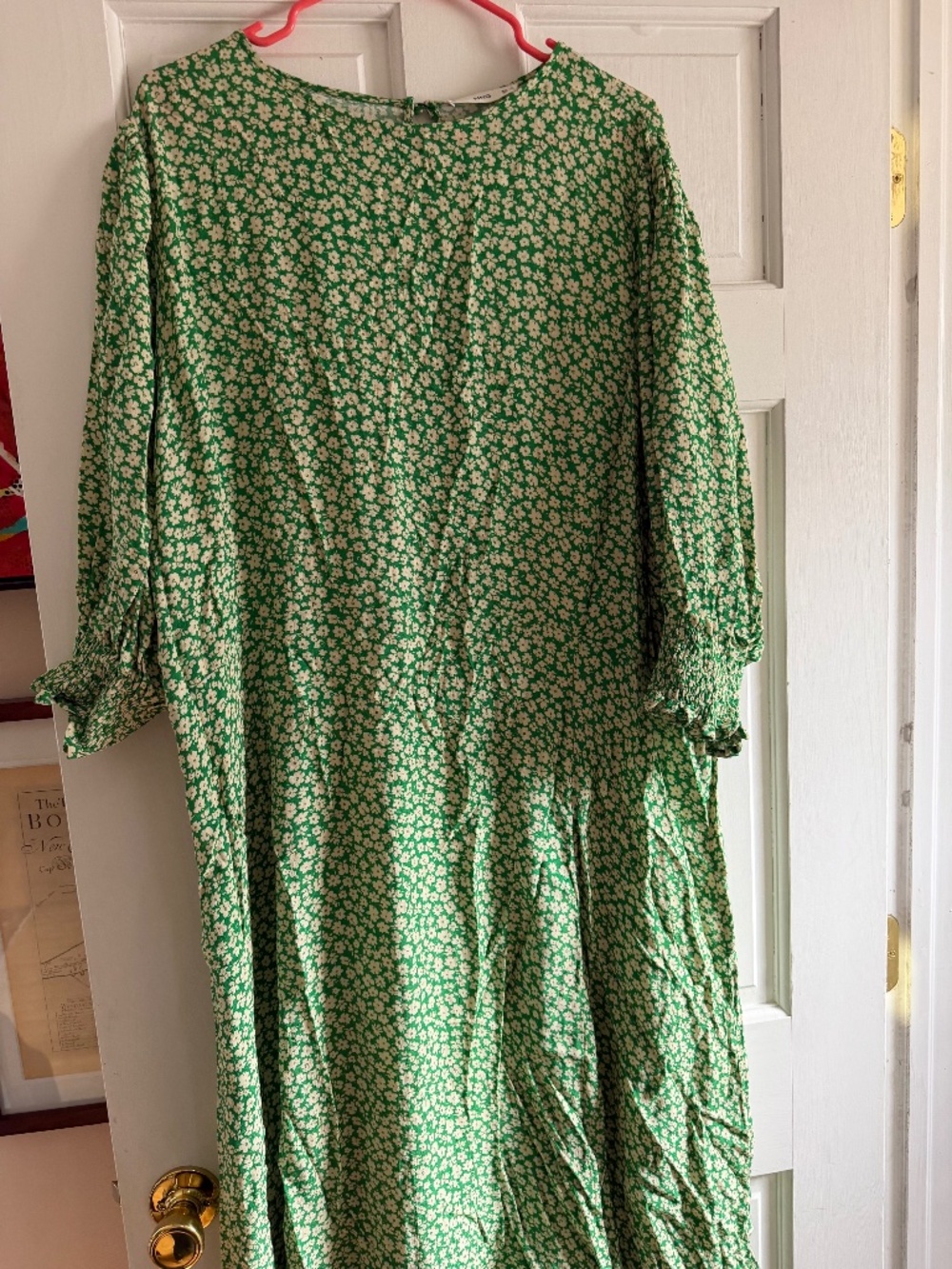 Floral mango plus size dress